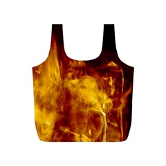 Ablaze Abstract Afire Aflame Blaze Full Print Recycle Bags (s) 