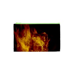 Ablaze Abstract Afire Aflame Blaze Cosmetic Bag (xs)