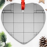 Abstract Architecture Contemporary Ornament (Heart) Front