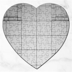 Abstract Architecture Contemporary Jigsaw Puzzle (heart)