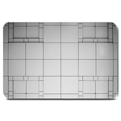 Abstract Architecture Contemporary Large Doormat 