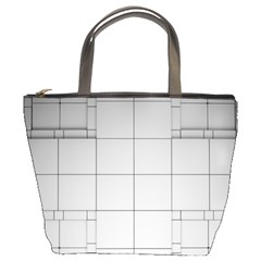 Abstract Architecture Contemporary Bucket Bags