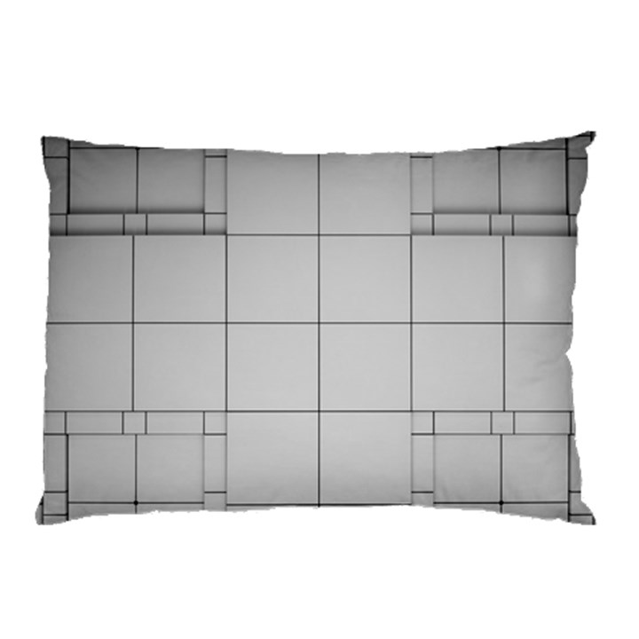 Abstract Architecture Contemporary Pillow Case