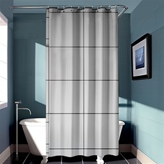 Abstract Architecture Contemporary Shower Curtain 36  X 72  (stall) 