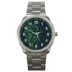 Abstract Art Background Biology Sport Metal Watch