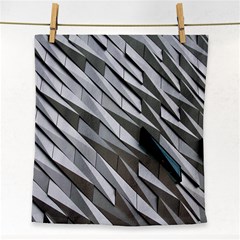 Abstract Background Geometry Block Face Towel