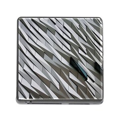 Abstract Background Geometry Block Memory Card Reader (square)