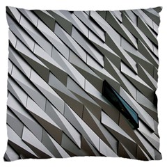 Abstract Background Geometry Block Large Cushion Case (one Side)