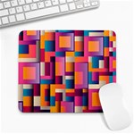 Abstract Background Geometry Blocks Large Mousepads Front