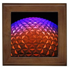 Abstract Ball Colorful Colors Framed Tiles by Amaryn4rt