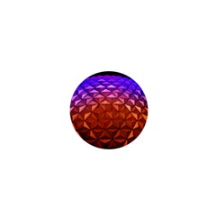 Abstract Ball Colorful Colors 1  Mini Magnets