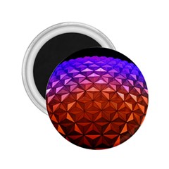 Abstract Ball Colorful Colors 2 25  Magnets