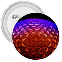 Abstract Ball Colorful Colors 3  Buttons