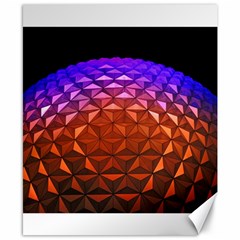 Abstract Ball Colorful Colors Canvas 8  X 10 