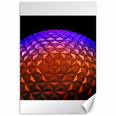 Abstract Ball Colorful Colors Canvas 12  X 18  