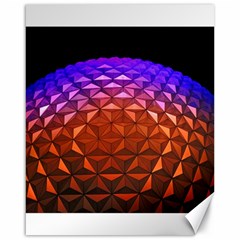 Abstract Ball Colorful Colors Canvas 16  X 20  