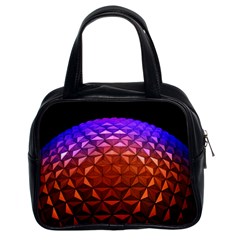 Abstract Ball Colorful Colors Classic Handbags (2 Sides)