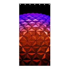 Abstract Ball Colorful Colors Shower Curtain 36  X 72  (stall) 