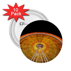 Abstract Blur Bright Circular 2 25  Buttons (10 Pack) 