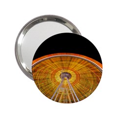 Abstract Blur Bright Circular 2 25  Handbag Mirrors