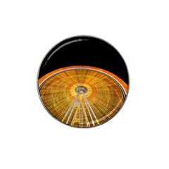 Abstract Blur Bright Circular Hat Clip Ball Marker by Amaryn4rt