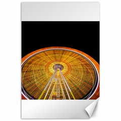 Abstract Blur Bright Circular Canvas 24  X 36 