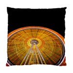 Abstract Blur Bright Circular Standard Cushion Case (Two Sides) Back