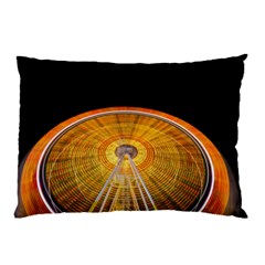 Abstract Blur Bright Circular Pillow Case