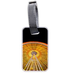 Abstract Blur Bright Circular Luggage Tags (two Sides)