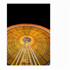 Abstract Blur Bright Circular Large Garden Flag (two Sides) by Amaryn4rt