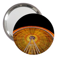 Abstract Blur Bright Circular 3  Handbag Mirrors