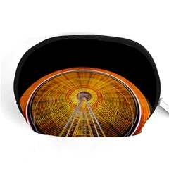 Abstract Blur Bright Circular Accessory Pouches (medium) 