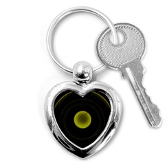 Abstract Futuristic Lights Dream Key Chains (heart) 