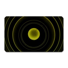 Abstract Futuristic Lights Dream Magnet (rectangular)