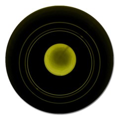 Abstract Futuristic Lights Dream Magnet 5  (round)