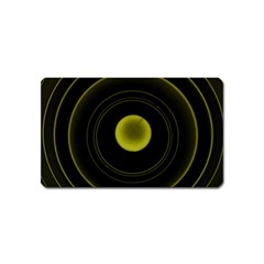 Abstract Futuristic Lights Dream Magnet (name Card)