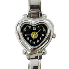 Abstract Futuristic Lights Dream Heart Italian Charm Watch by Amaryn4rt