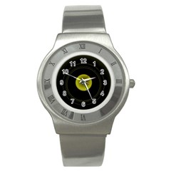 Abstract Futuristic Lights Dream Stainless Steel Watch