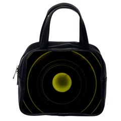 Abstract Futuristic Lights Dream Classic Handbags (one Side) by Amaryn4rt