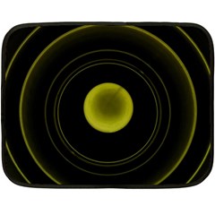 Abstract Futuristic Lights Dream Double Sided Fleece Blanket (mini) 