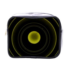 Abstract Futuristic Lights Dream Mini Toiletries Bags by Amaryn4rt