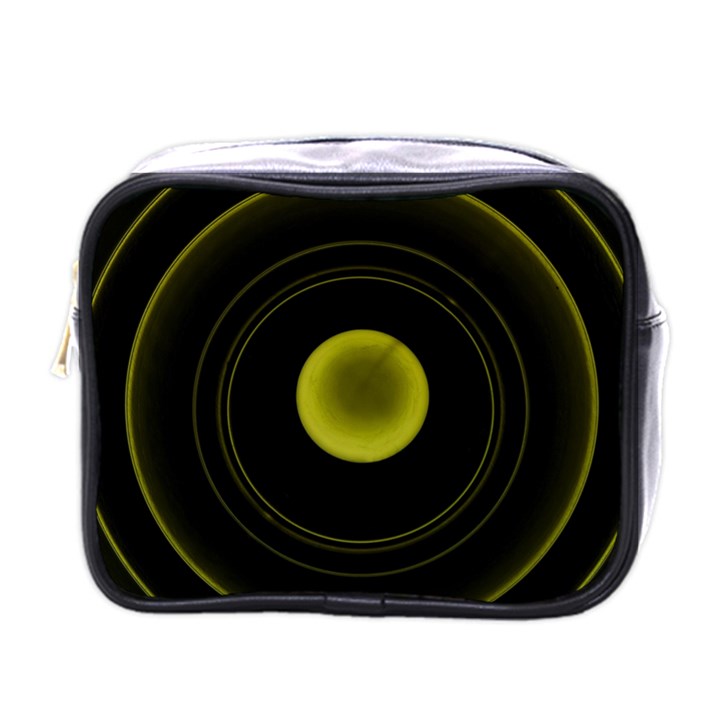 Abstract Futuristic Lights Dream Mini Toiletries Bags