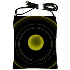 Abstract Futuristic Lights Dream Shoulder Sling Bags by Amaryn4rt