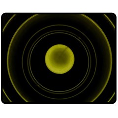 Abstract Futuristic Lights Dream Fleece Blanket (medium) 