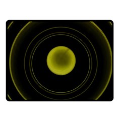 Abstract Futuristic Lights Dream Fleece Blanket (small)