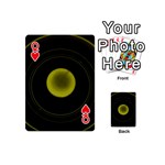 Abstract Futuristic Lights Dream Playing Cards 54 (Mini)  Front - HeartQ