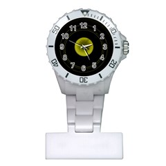 Abstract Futuristic Lights Dream Plastic Nurses Watch by Amaryn4rt