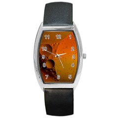 Abstraction Color Closeup The Rays Barrel Style Metal Watch