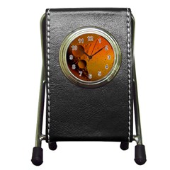 Abstraction Color Closeup The Rays Pen Holder Desk Clocks