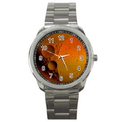 Abstraction Color Closeup The Rays Sport Metal Watch